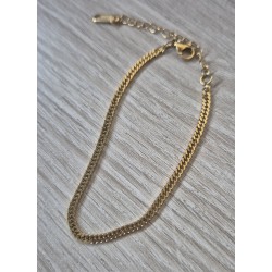 Pulsera eslabón plano