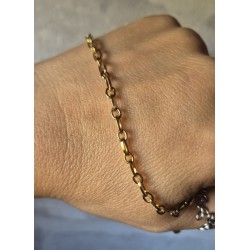 Pulsera eslabón medio