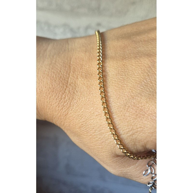 Pulsera eslabón redondito