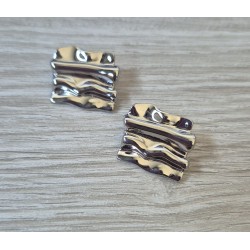 Pendientes cuadro relieve