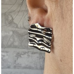 Pendientes cuadro relieve