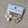 Pendientes flor