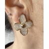 Pendientes flor