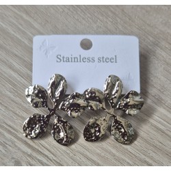 Pendientes flor grande