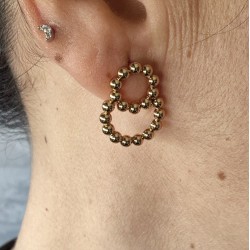 Pendientes doble aro
