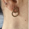 Pendientes doble aro