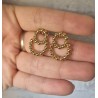 Pendientes doble aro