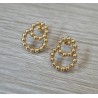 Pendientes doble aro