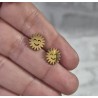 Pendientes sol sonriente