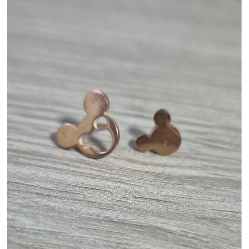 Pendientes Mickey y minnie