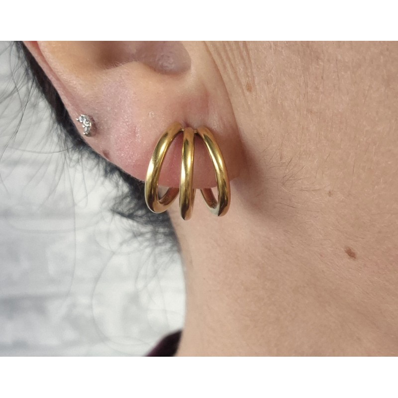 Pendientes aro abierto