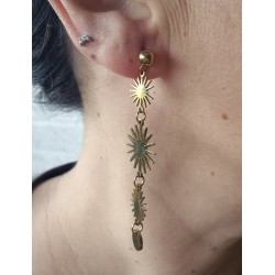 Pendientes sol largo