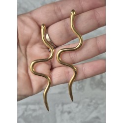 Pendientes serpiente