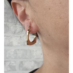 Aro mosaico cuadro dentado