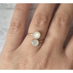 Doble piedra redonda