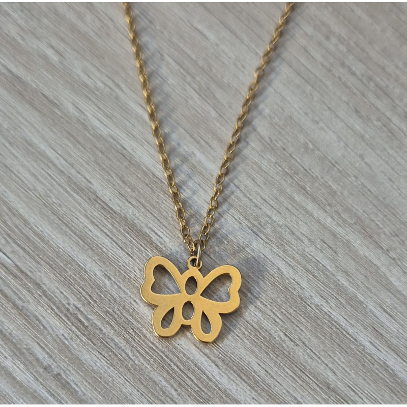 Collar mariposa