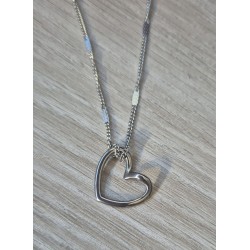 Collar amor cadena plana