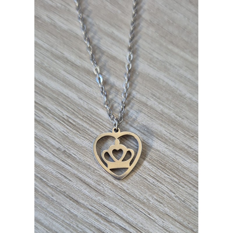 Collar amor coronado