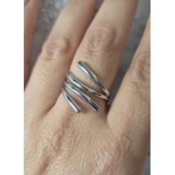 Anillo lineas desigual