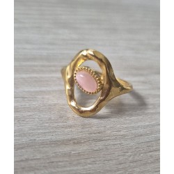 Anillo ovalado piedra