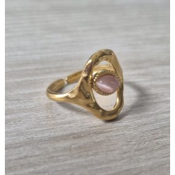 Anillo ovalado piedra