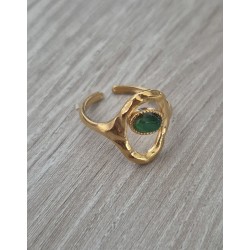 Anillo ovalado piedra