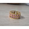 Anillo hoja morado
