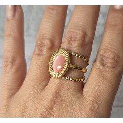 Anillo Olimpo rosa