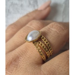 Anillo perla