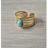 Anillo 4 turquesa
