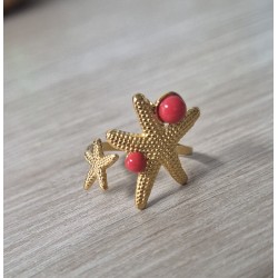 Anillo estrella mar