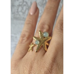 Anillo estrella mar