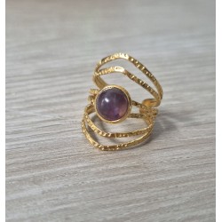Anillo amatista