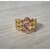 Anillo 3 rosa