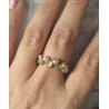 Anillo perlita verde