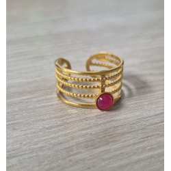 Anillo Egito rosa