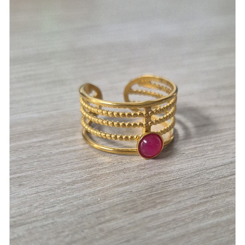Anillo Egito rosa