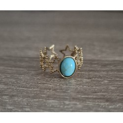 Anillo estrella hueca