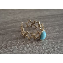 Anillo estrella hueca