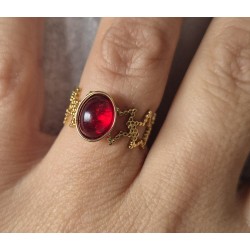 Anillo estrella hueca