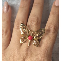 Anillo mariposa