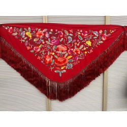 Mantón flamenca
