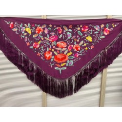 Mantón flamenca