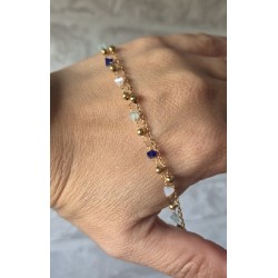 Pulsera piedras azules