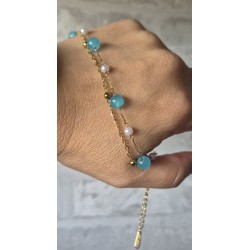 Pulsera piedras mar