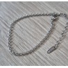 Pulsera eslabón redondo