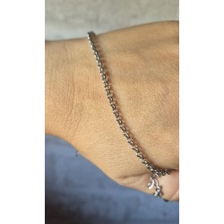 Pulsera eslabón redondo