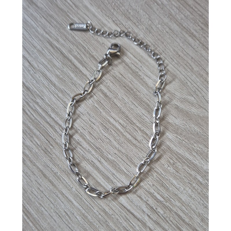 Pulsera eslabón medio