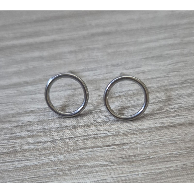 Pendientes círculo