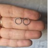 Pendientes círculo